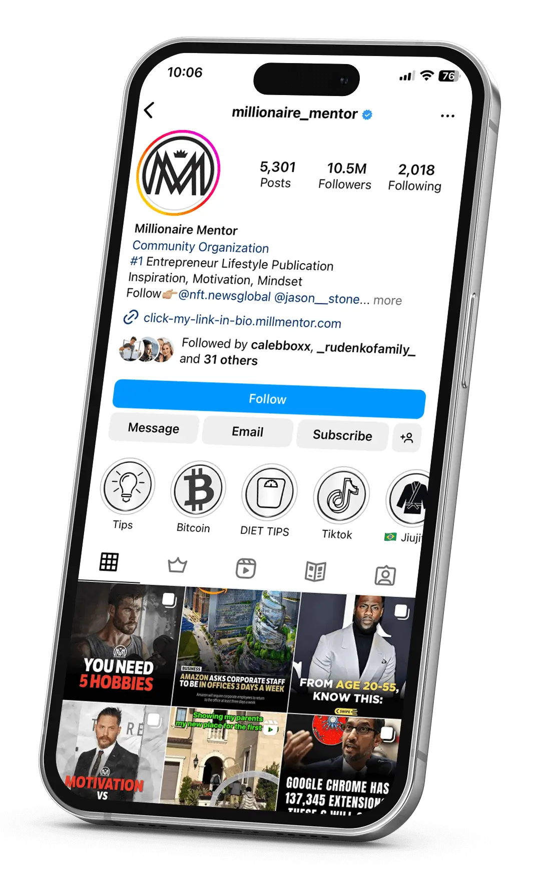 Millionaire-Mentor-Instagram